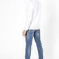 SCORCHER - חולצת פולו ארוכה בצבע לבן - MASHBIR//365 - 6