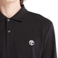TIMBERLAND - חולצת פולו עם לוגו רקום בצבע שחור - MASHBIR//365 - 3