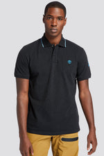 TIMBERLAND - חולצת פולו שחורה - MASHBIR//365