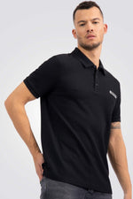 NAUTICA - חולצת פולו שחורה - MASHBIR//365