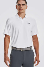 UNDER ARMOUR - חולצת פולו UA Performance 3.0 בצבע לבן - MASHBIR//365