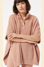 ETAM - חולצת פונצ'ו BIJAN אפרסק - MASHBIR//365