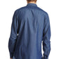 TIMBERLAND - חולצת ג’ינס מכופתרת SLIM FIT צבע כחול כהה - MASHBIR//365 - 2