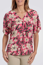 PUNT ROMA - חולצת הדפס בצבע ורוד - MASHBIR//365