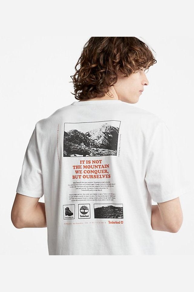 TIMBERLAND - חולצת טישירט לגברים לוגו מגף - MASHBIR//365