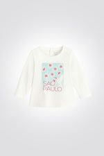 OBAIBI - חולצת סאו פאולו עם רקע ירוק לתינוקות - MASHBIR//365