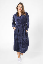 TEHABAD - כותונת כפתורים וצווארון קטיפה - MASHBIR//365