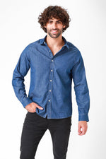 KENNETH COLE - WASHED DENIM מכופתרת - MASHBIR//365