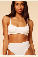 ETAM - חזייה ללא ברזל PERFECT COTON קרם - MASHBIR//365