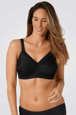 TRIUMPH - חזיית DOREEN COTTON שחור מידות גדולות - MASHBIR//365