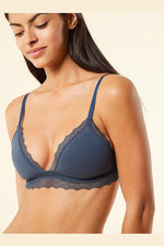 ETAM - חזיית משולשים בריפוד קל FAVEUR נייבי - MASHBIR//365