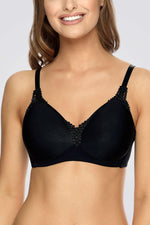 VIANIA - חזיית ספייסר ללא ברזל Carola שחורה - MASHBIR//365