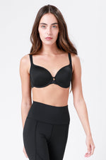 KENNETH COLE - חזיית ספייסר לוגו שחורה - MASHBIR//365