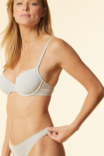 ETAM - חזיית תחרה בריפוד קל SUBLIME ירוק מנטה - MASHBIR//365