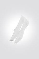 COOL 32 - זוג גרבי עקביות לנשים NO SEEN בצבע לבן - MASHBIR//365