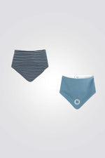 OBAIBI - זוג סינרים חתול/פסים נייבי - MASHBIR//365