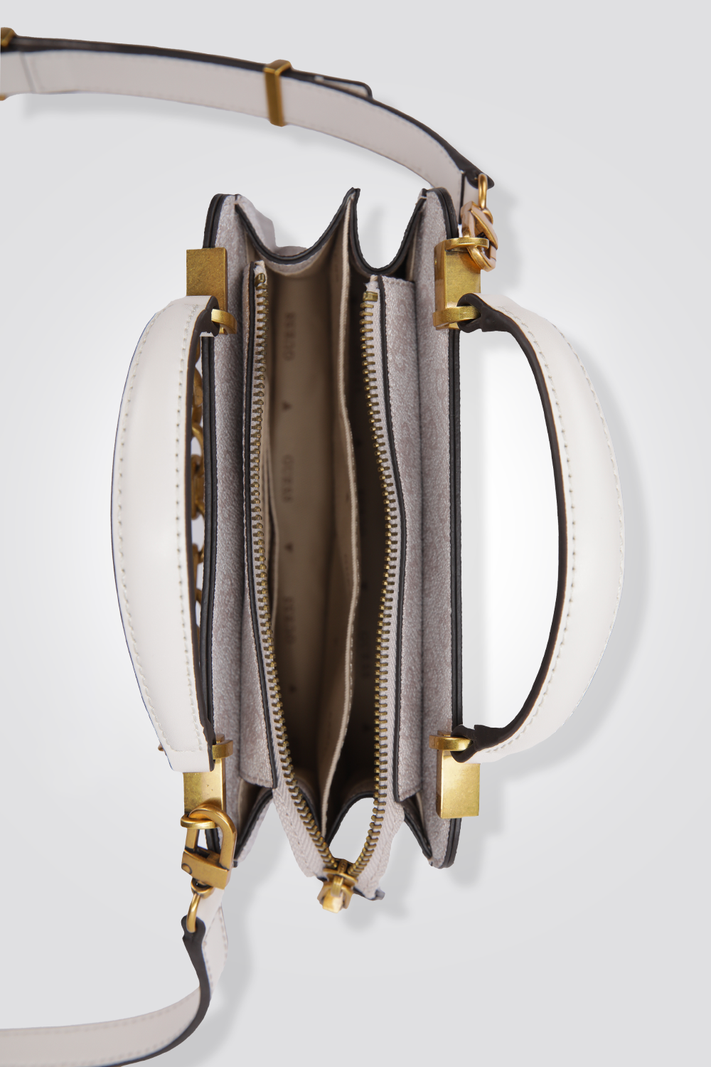 תיק יד KRISTLE בצבע אפור בהיר