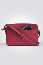 תיק קרוס לנשים בצבע בורדו 