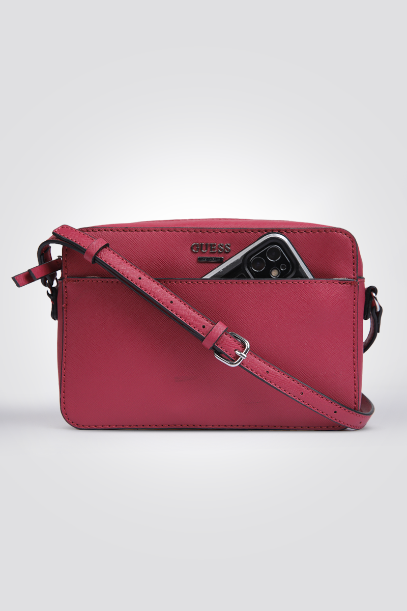 תיק קרוס לנשים בצבע בורדו 