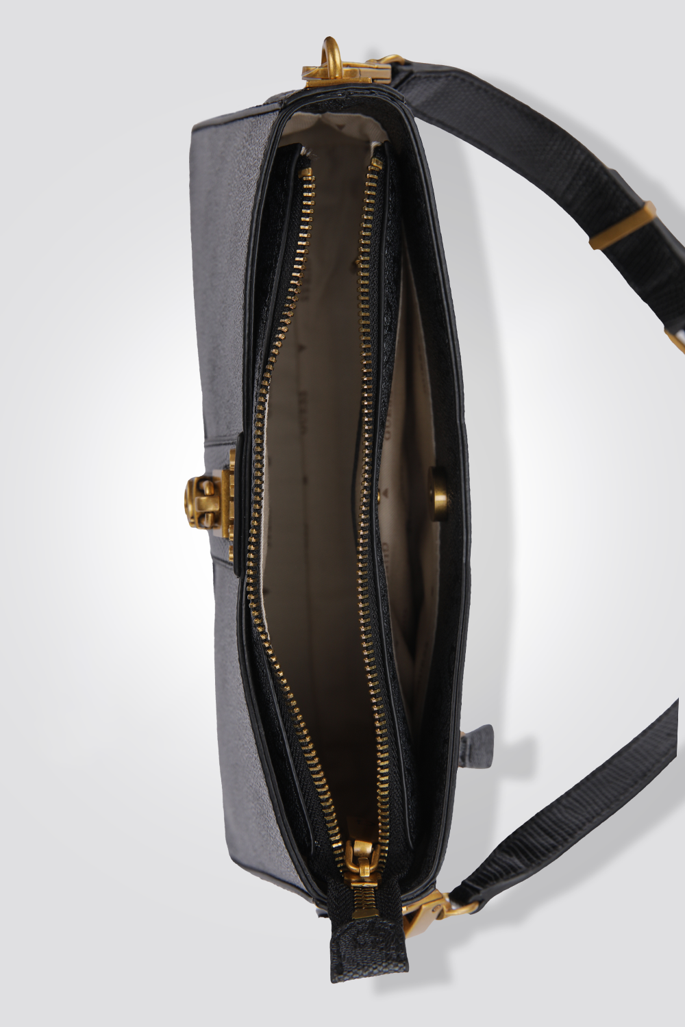 תיק יד GINEVRA בצבע פחם