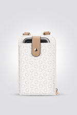 תיק מיני בצבע לבן