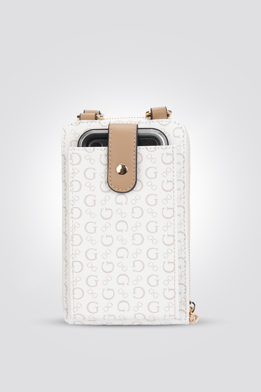 תיק מיני בצבע לבן