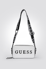 תיק צד קטן דמוי עור לנשים AMANZA בצבע לבן