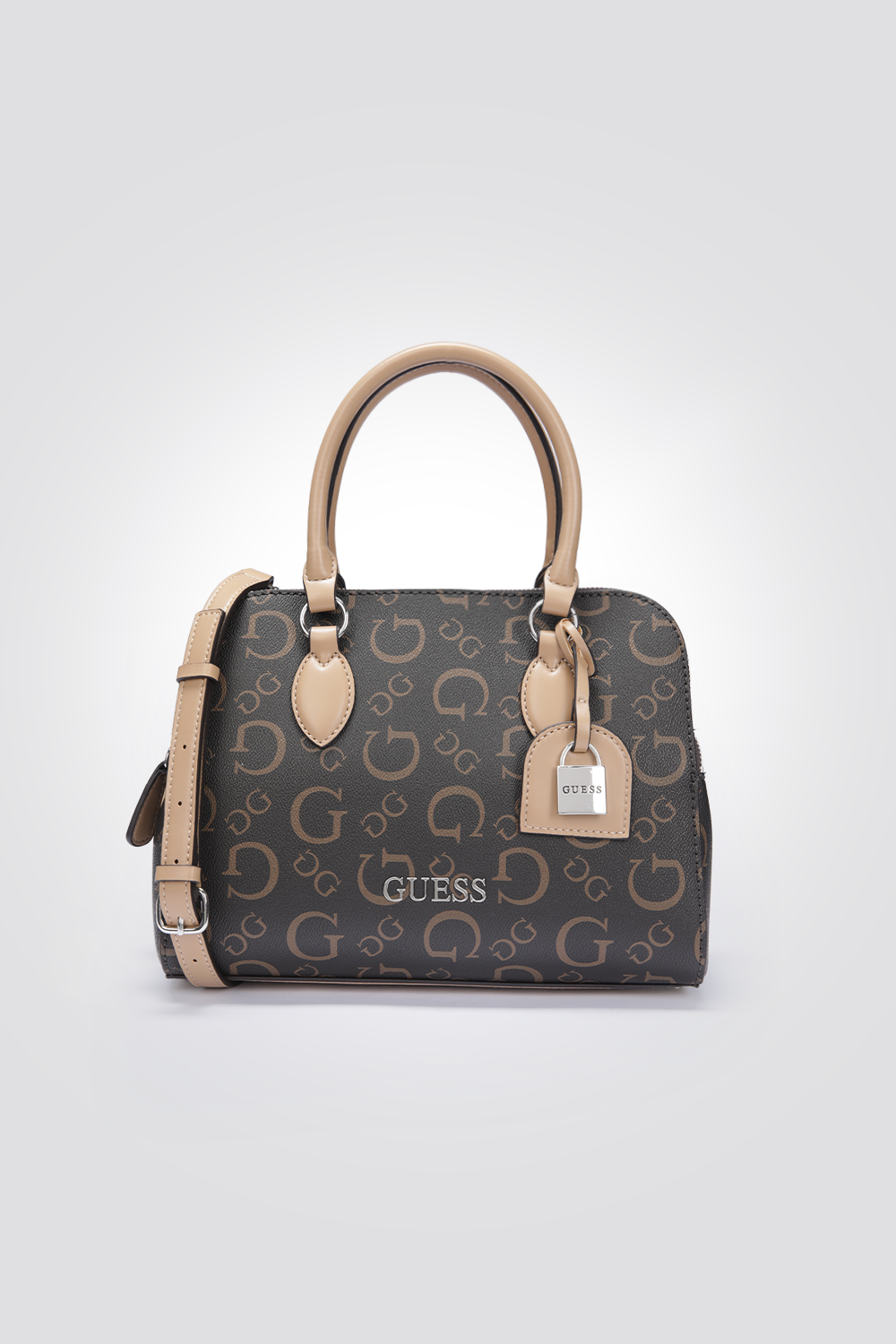 תיק צד דמוי עור לנשים DELPHINE בצבע חום