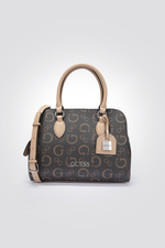 תיק צד דמוי עור לנשים DELPHINE בצבע חום