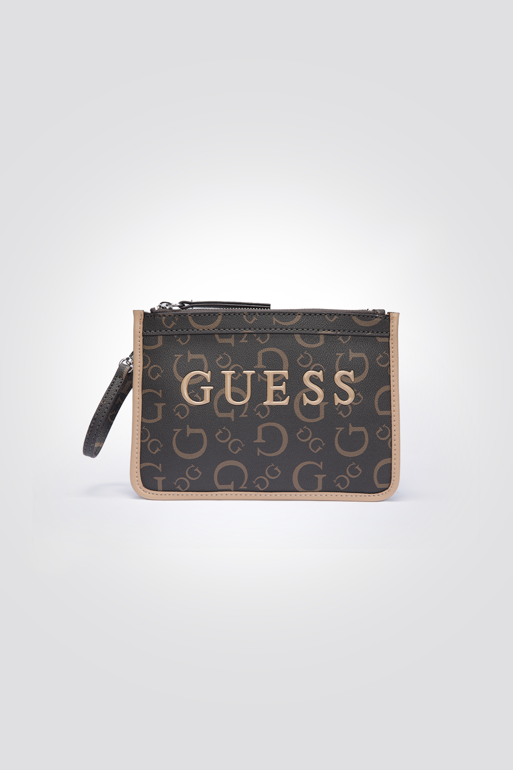 תיק יד Tote דמוי עור לנשים בצבע חום