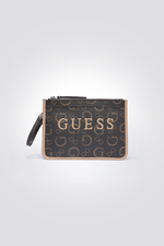 תיק יד Tote דמוי עור לנשים בצבע חום