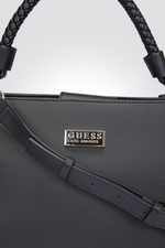 תיק צד דמוי עור לנשים AVERI בצבע שחור