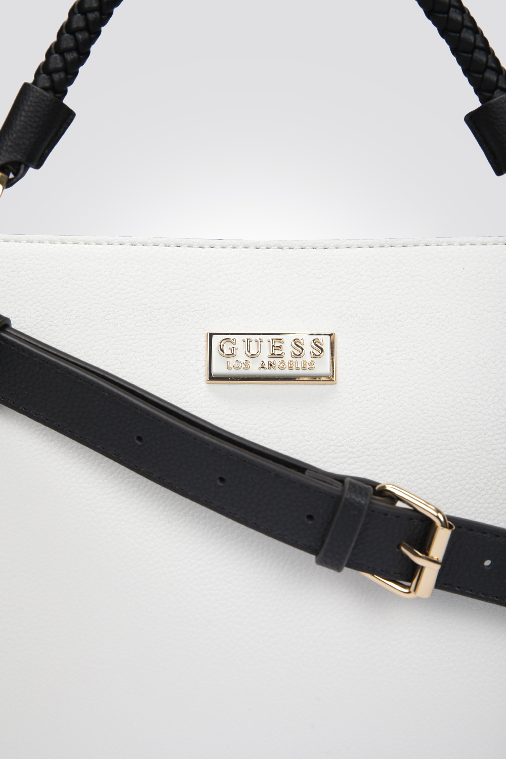 תיק צד דמוי עור לנשים AVERI בצבע לבן