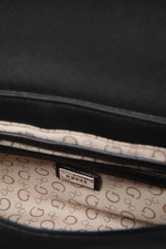 תיק צד מיני דמוי עור HADDINGTON  בצבע שחור