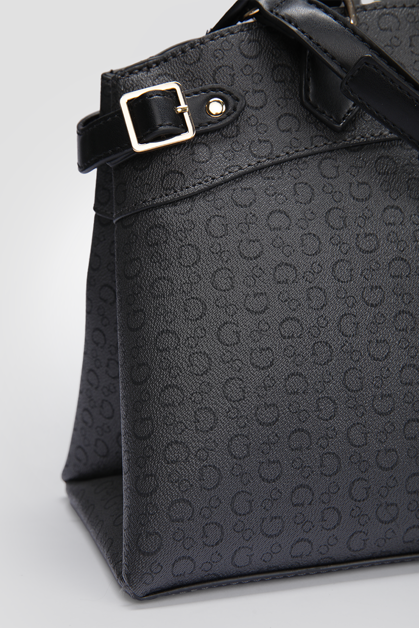 תיק צד קטן דמוי עור לנשים HAYWORTH בצבע אפור כהה