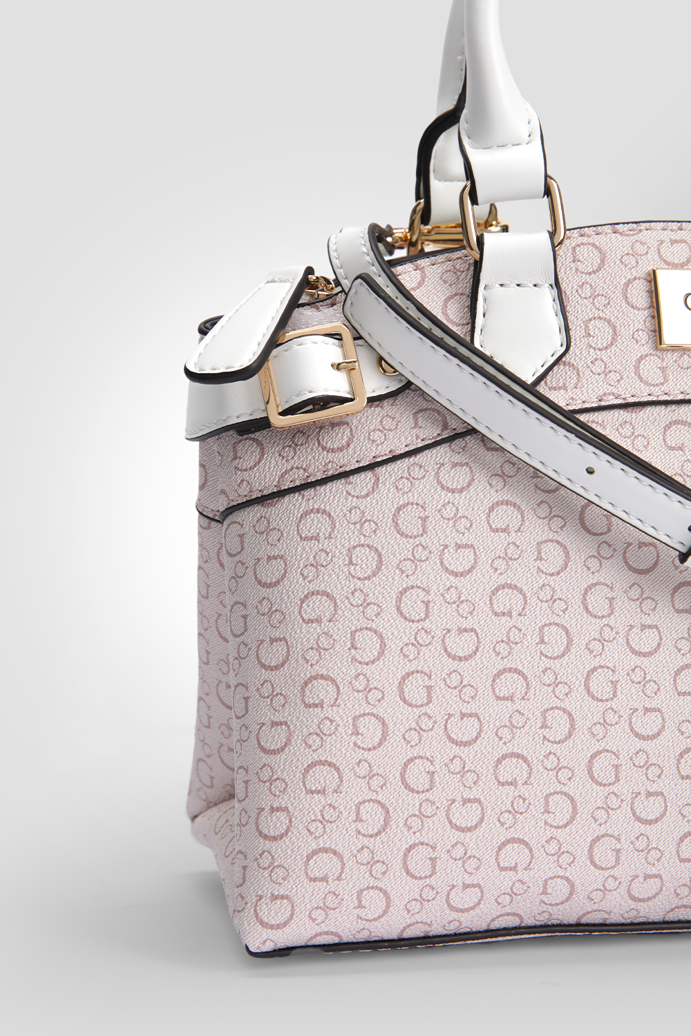 תיק צד קטן דמוי עור לנשים HAYWORTH בצבע ורוד בהיר