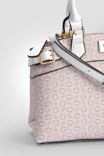 תיק צד קטן דמוי עור לנשים HAYWORTH בצבע ורוד בהיר