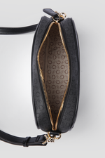 תיק צד דמוי עור לנשים DEVLON בצבע אפור כהה