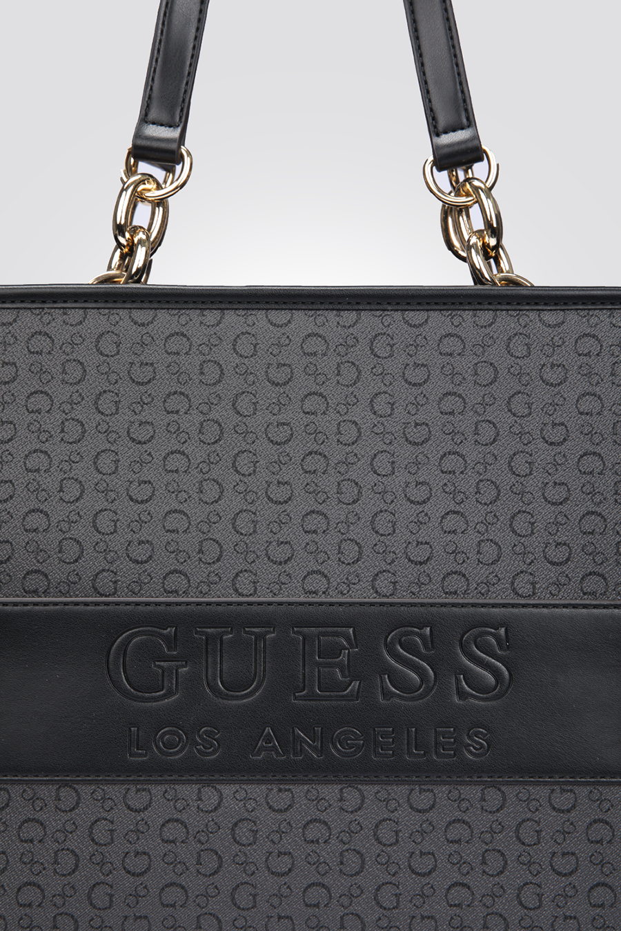 תיק יד גדול דמוי עור לנשים DEVLON בצע אפור כהה