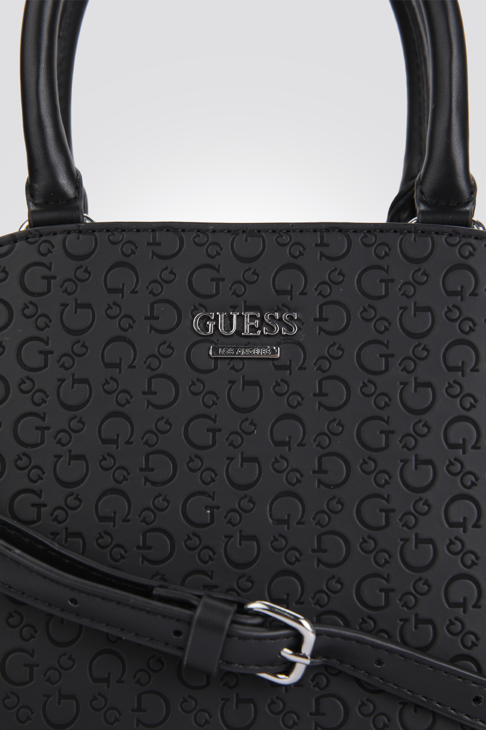 תיק יד לנשים בצבע שחור עם לוגו