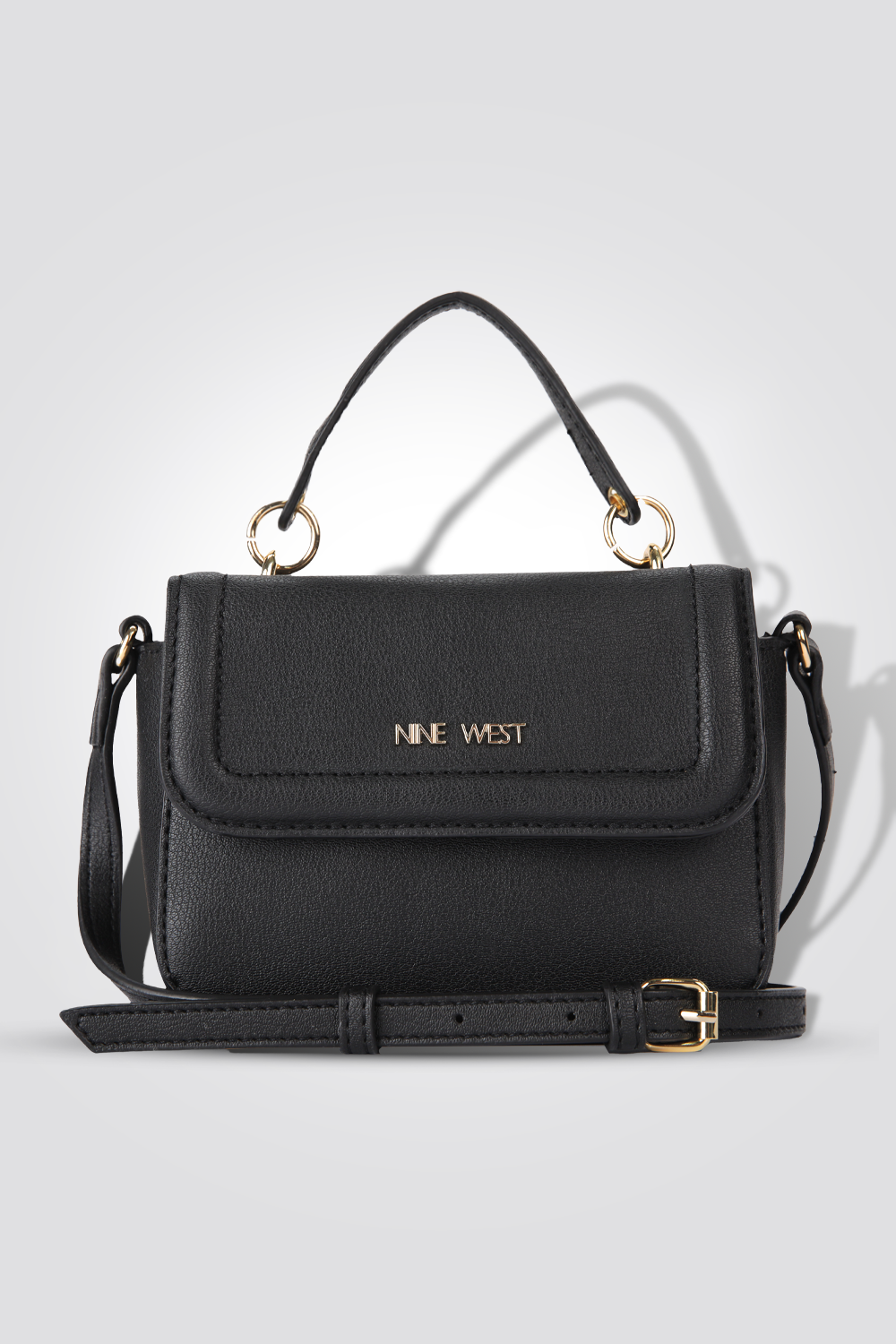 תיק צד בצבע שחור