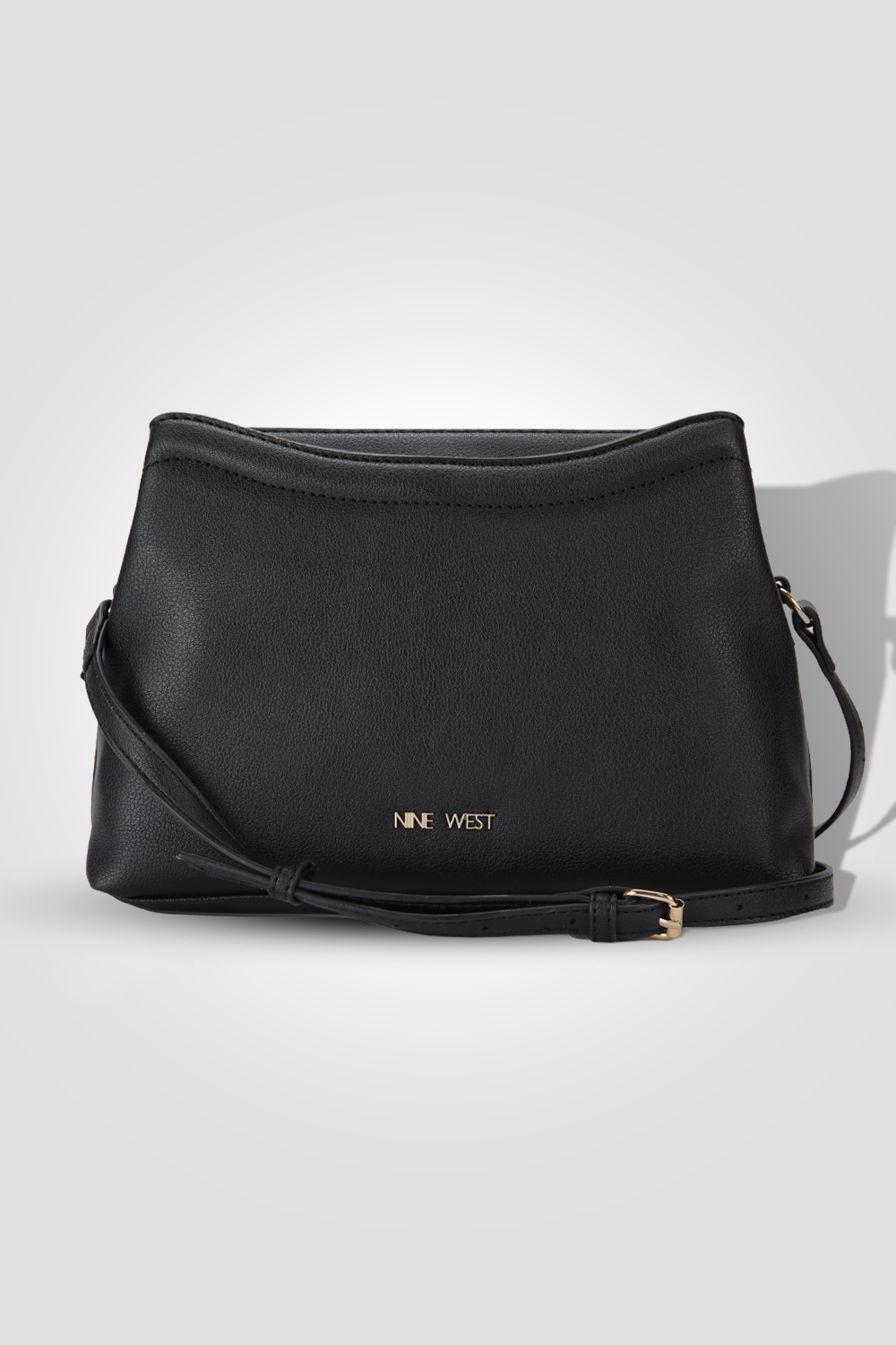 תיק צד בצבע שחור