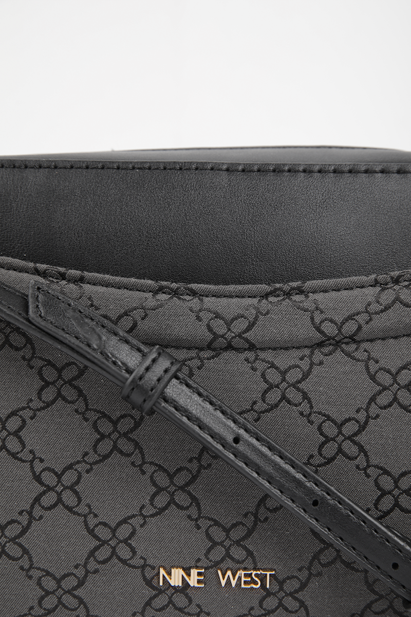 תיק צד לנשים בצבע אפור 