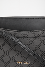 תיק צד לנשים בצבע אפור 