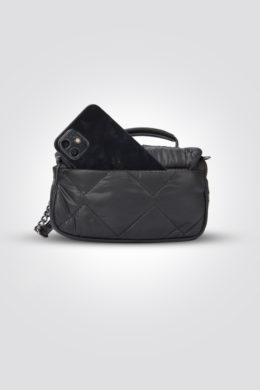 תיק צד מרופד