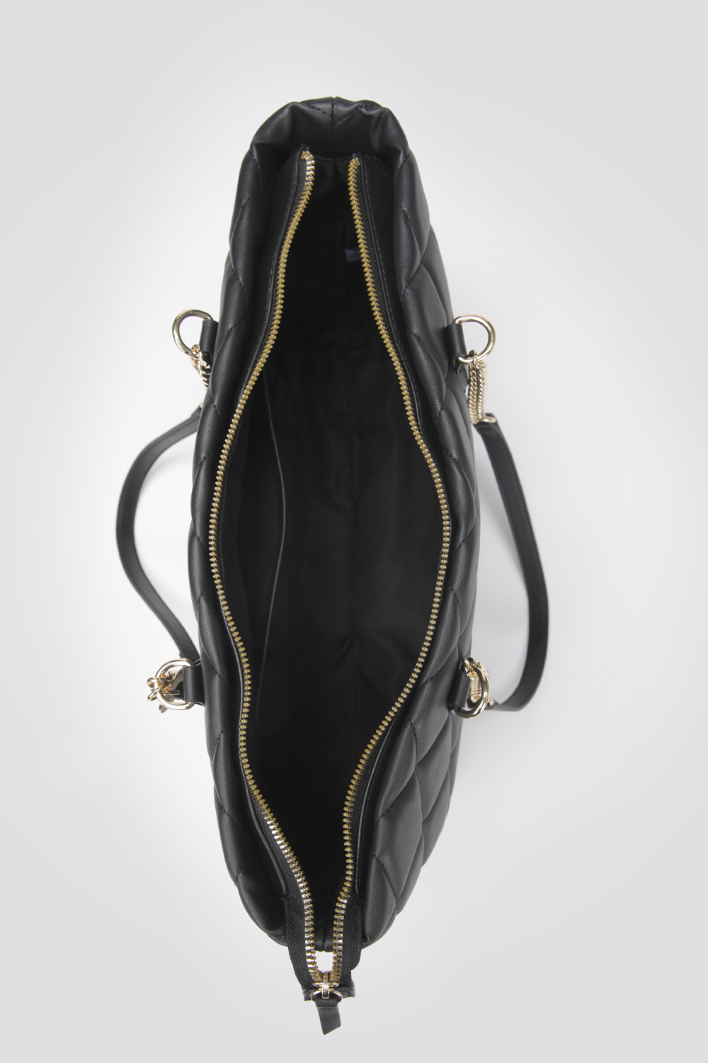 תיק יד מרובע לנשים בצבע שחור