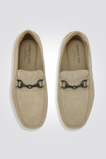 נעל מוקסין לגבר בצבע בז' - MASHBIR//365