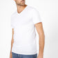 מארז 3 חולצות בייסיק צאוורון V בצבע לבן - 7