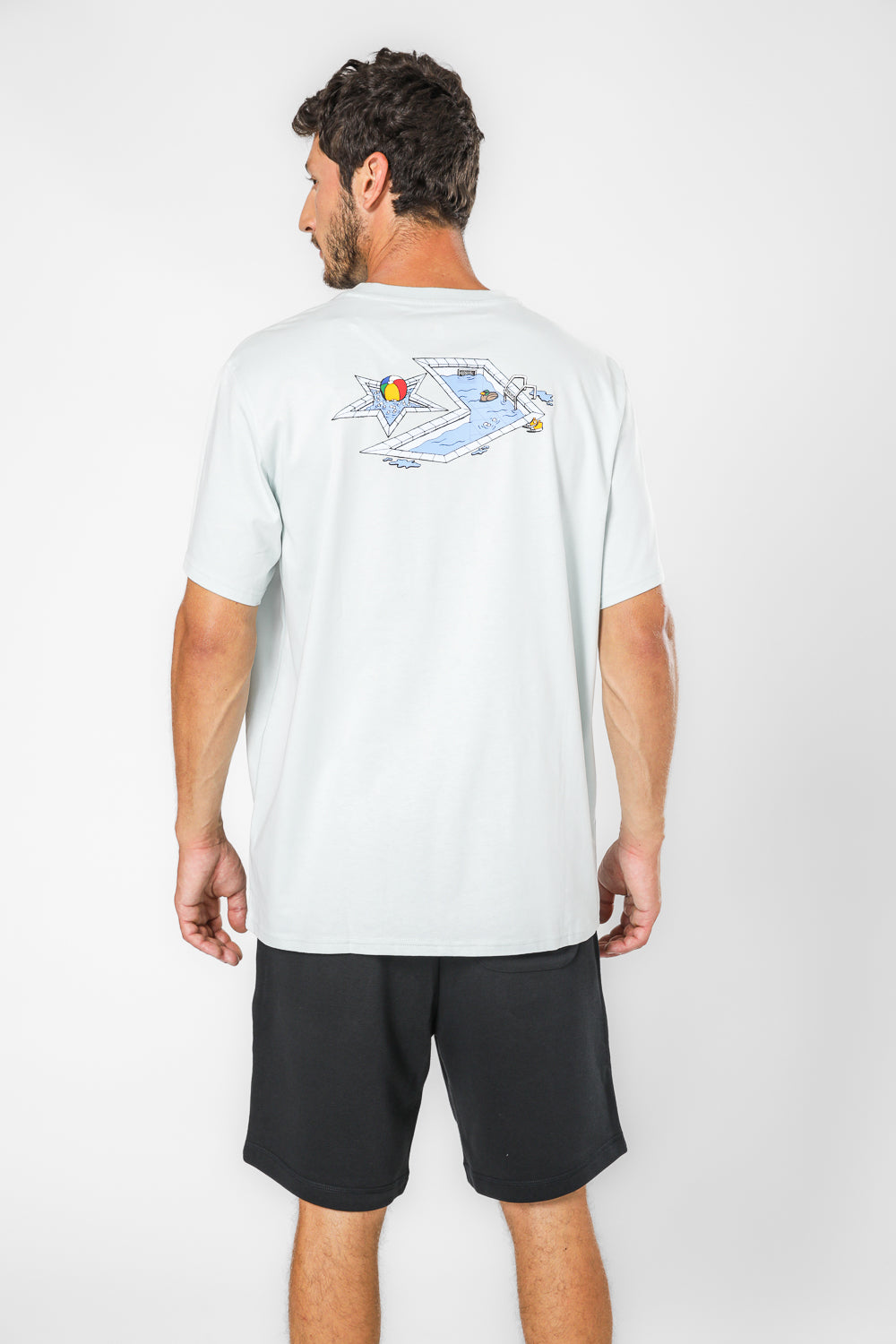 טישירט POOL SIDE STAR CHEV לגברים