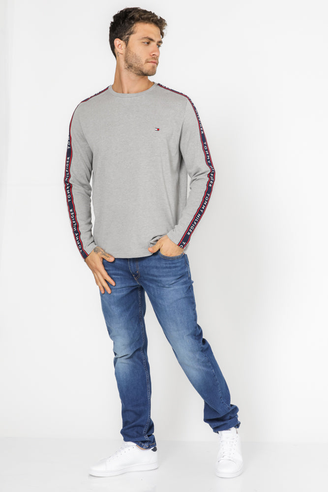 סווטשירט לגברים TERRY בצבע אפור